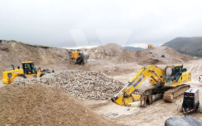 Desarrollo de cantera Caliza la Trucha